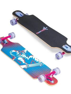 Muuwmi Longboard Compact ABEC 7 SPACE, se svítícími kolečky Originální
