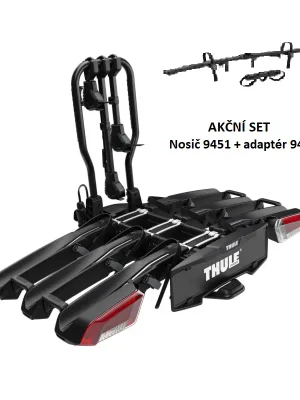 Výhodná Nabídka Thule EasyFold 39451 + adaptér 9447 pro 4 kola