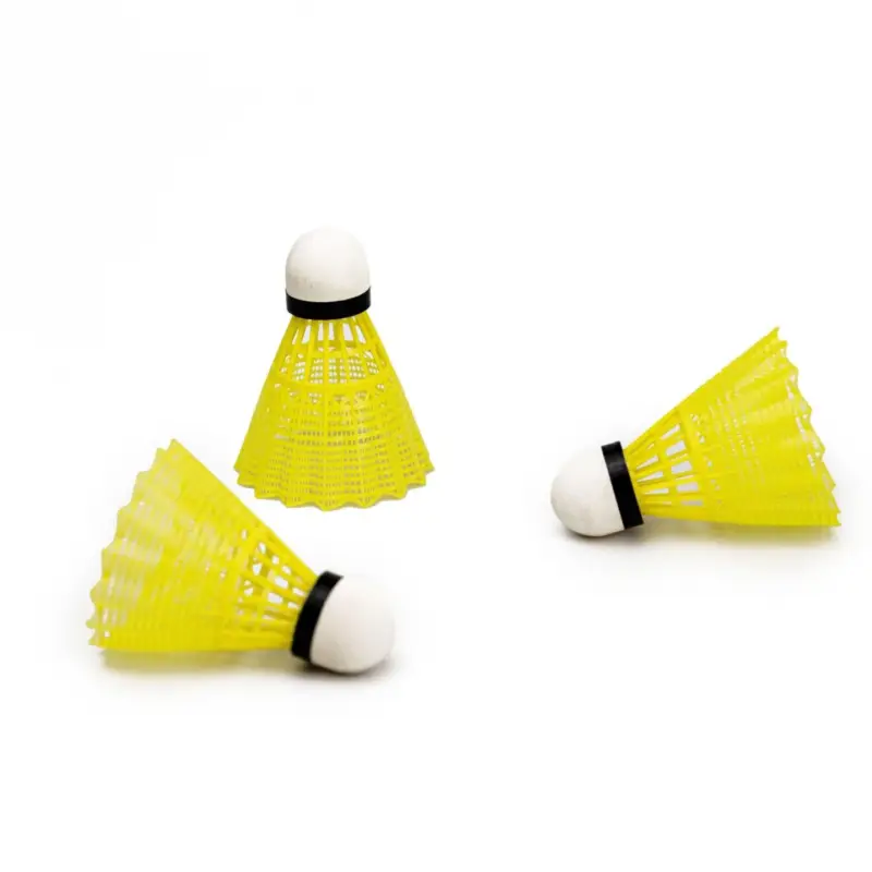 Acra badmintonové míčky NYLON 3 ks - rekreační Finální Výprodej