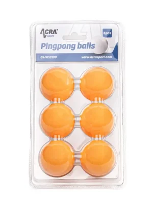 Top Prodej Acra míčky na stolní tenis 6 ks, 40mm, ABS