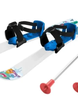 Bezpečná Platba Lyže Baby Ski - 90 cm, barva bílomodrá