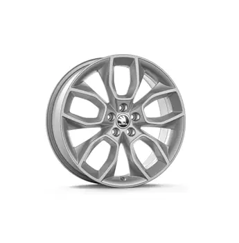 ALU disk ŠKODA Kamiq, Scala 7Jx18 5/100 ET39 (DEMO) Nová Kolekce