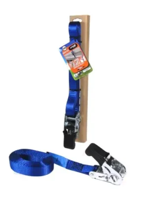 Expresní Doručení Popruh s poplastovanou ráčnou JUMBO 1 x 500cm / 560kg / blue