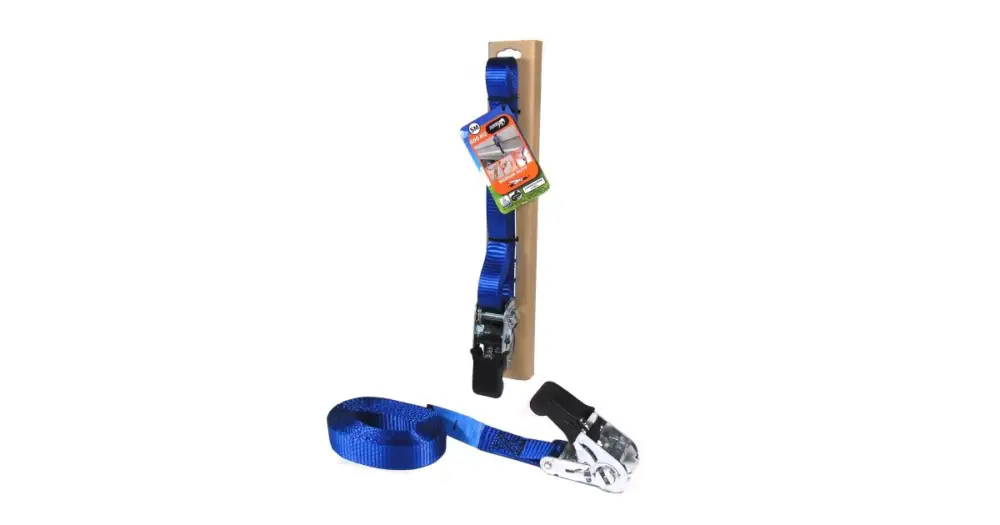Expresní Doručení Popruh s poplastovanou ráčnou JUMBO 1 x 500cm / 560kg / blue