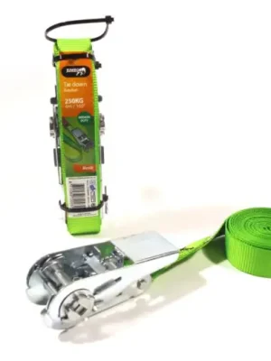 Popruh JUMBO s ráčnou 1 x 400cm / 250kg / fluo green Nová Kolekce