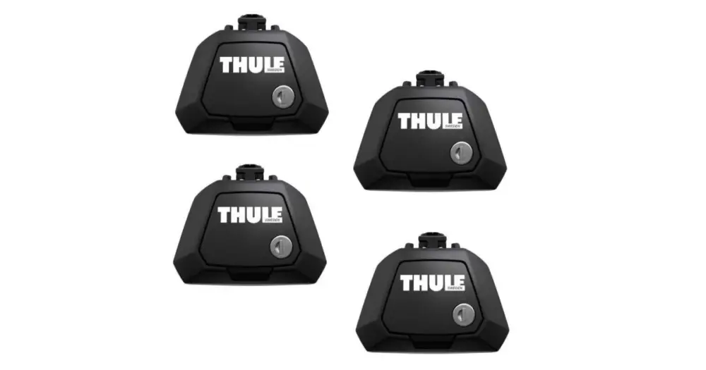 Akční Cena Patky Thule Evo Raised Rail 7104 pro vozidla s podélníky