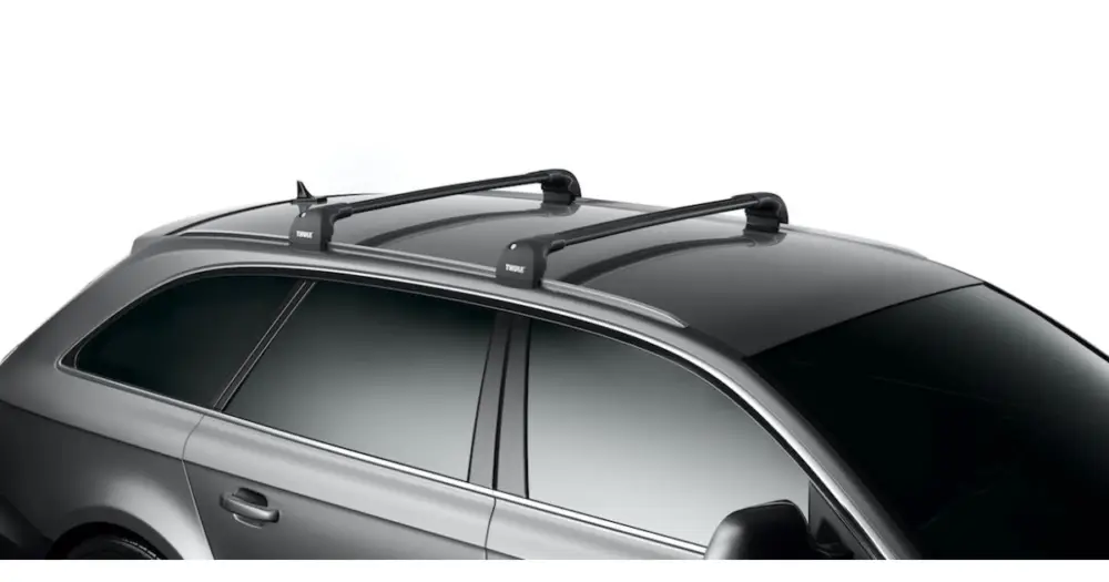 Finální Výprodej Střešní nosič THULE pro VOLVO V40 Cross Country, 5-dr Hatchback s integrovanými podélnými nosiči 13->19