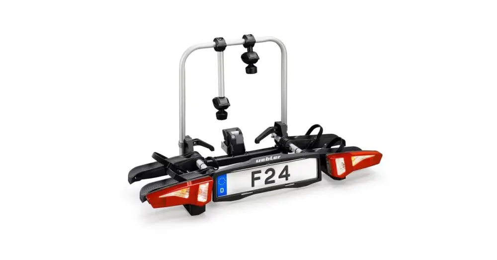 Poslední Šance Nosič kol na tažné zařízení UEBLER F24 pro 2 jízdní kola, skládací