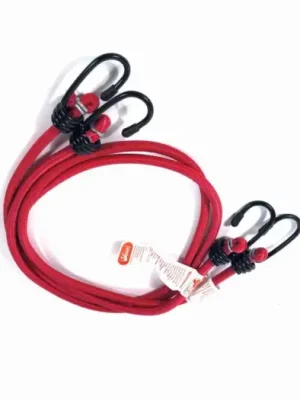 Pryžový úchyt JUMBO 2 x 100cm red Expresní Doručení