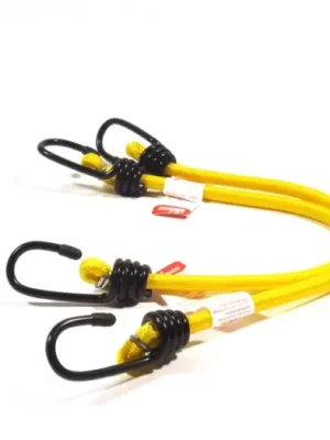 Sezónní Sleva Pryžový úchyt JUMBO 2 x 45cm yellow