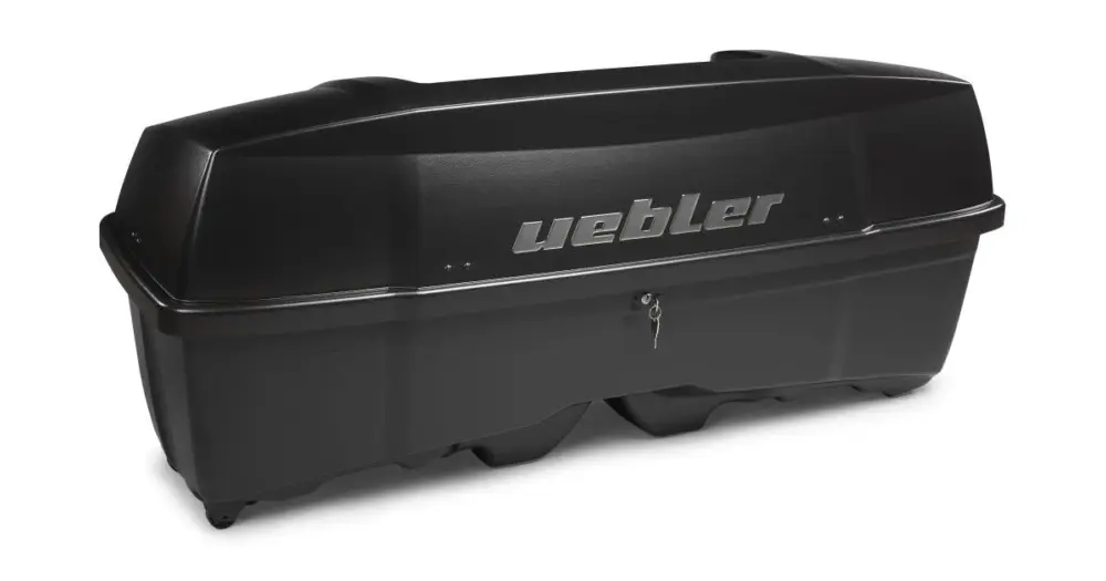 Víkendová Akce Box UEBLER B1 na tažné zařízení - černý matný