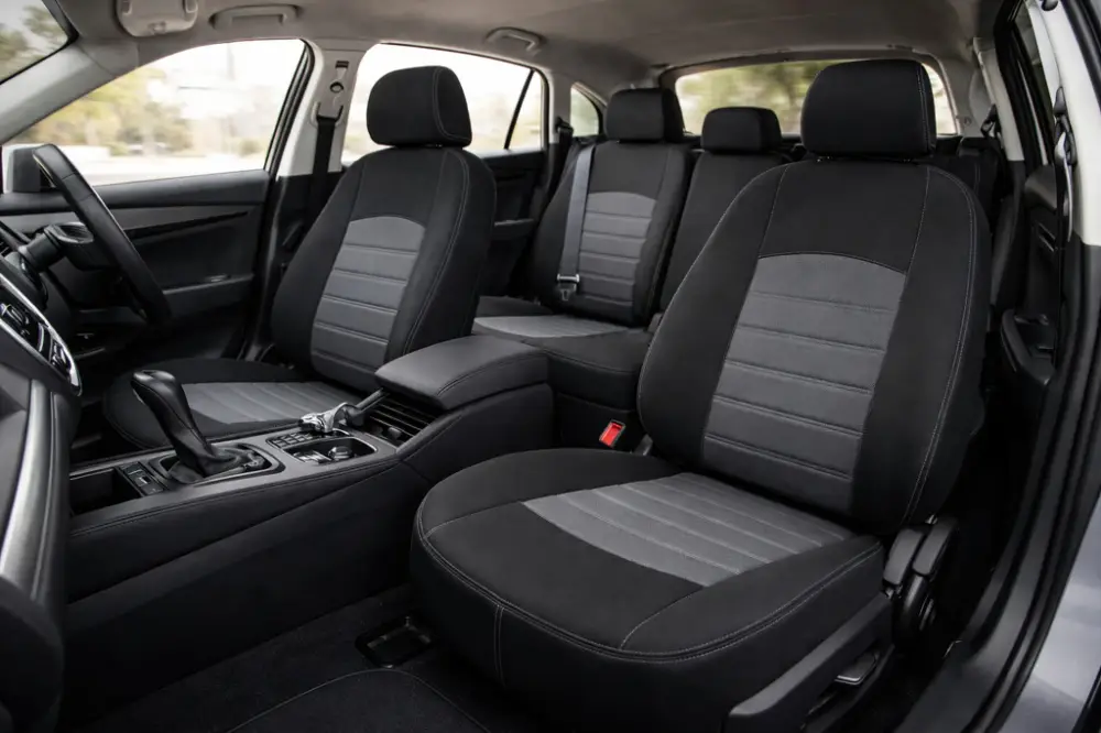 Autentický Autopotahy FLORENCIE černá/šedá Škoda Octavia IV