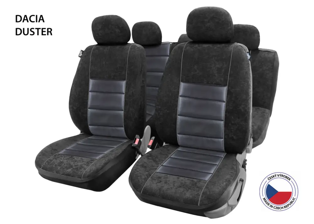 Přímo Od Výrobce Autopotahy Perfect-Fit SP Dacia Duster antracit
