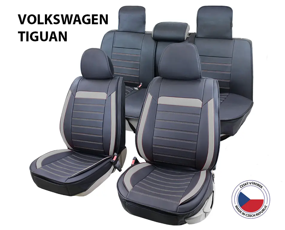 Akční Cena Autopotahy Perfetto DL Volkswagen Tiguan černá