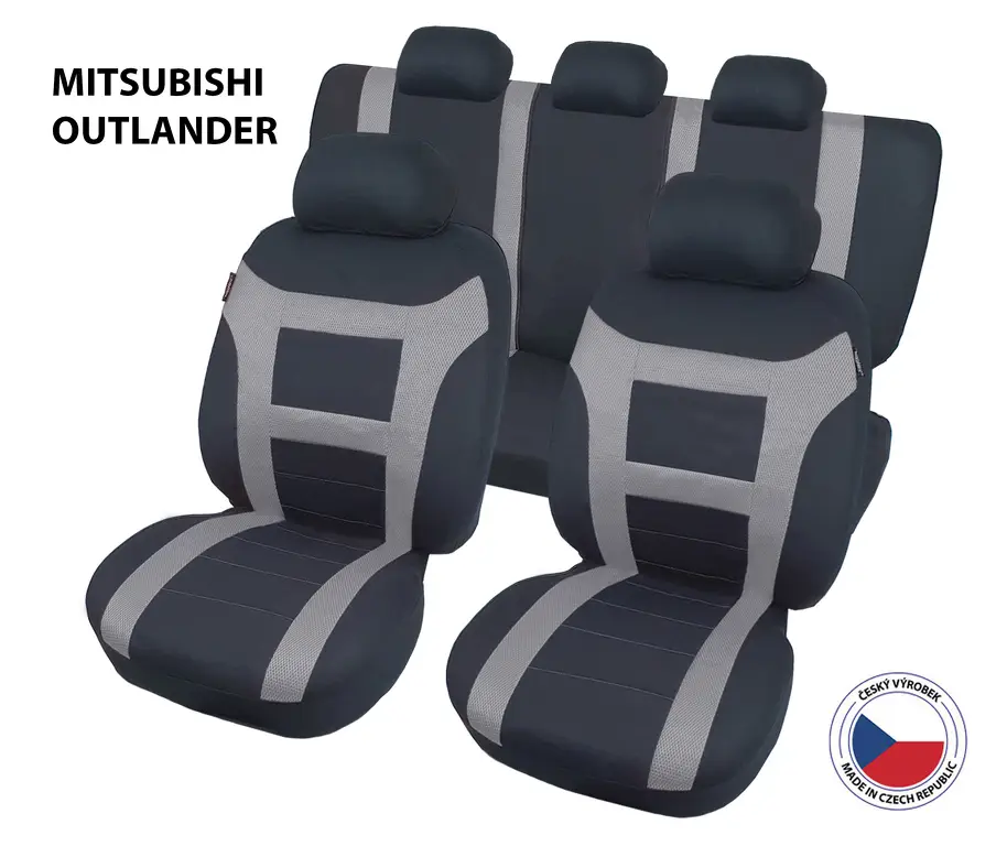 Jen Po Omezenou Doba Autopotahy Perfetto EL Mitsubishi Outlander šedá