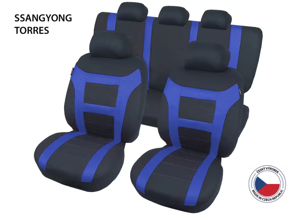 Autopotahy Perfetto EL SsangYong Torres modrá Časově Omezené