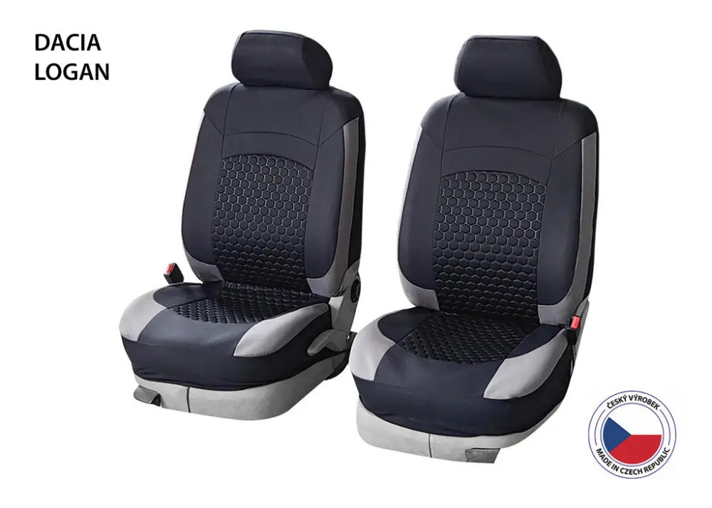 Víkendová Akce Autopotahy Perfetto OL Dacia Logan černá/šedá 2M