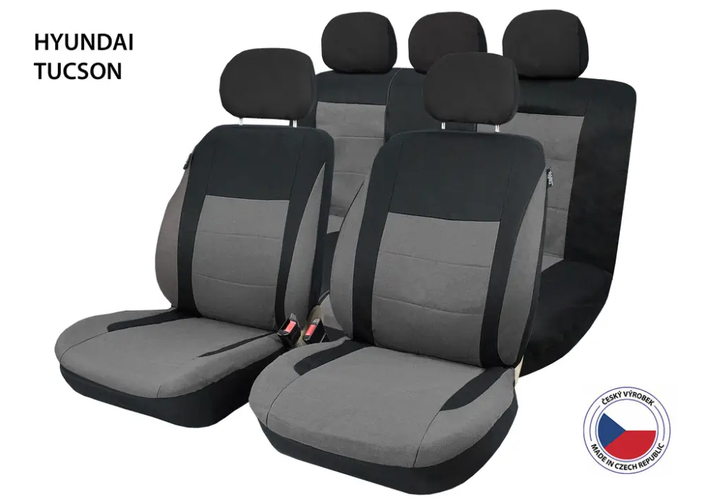 Autopotahy Perfetto SL Hyundai Tucson černá/šedá Značkový