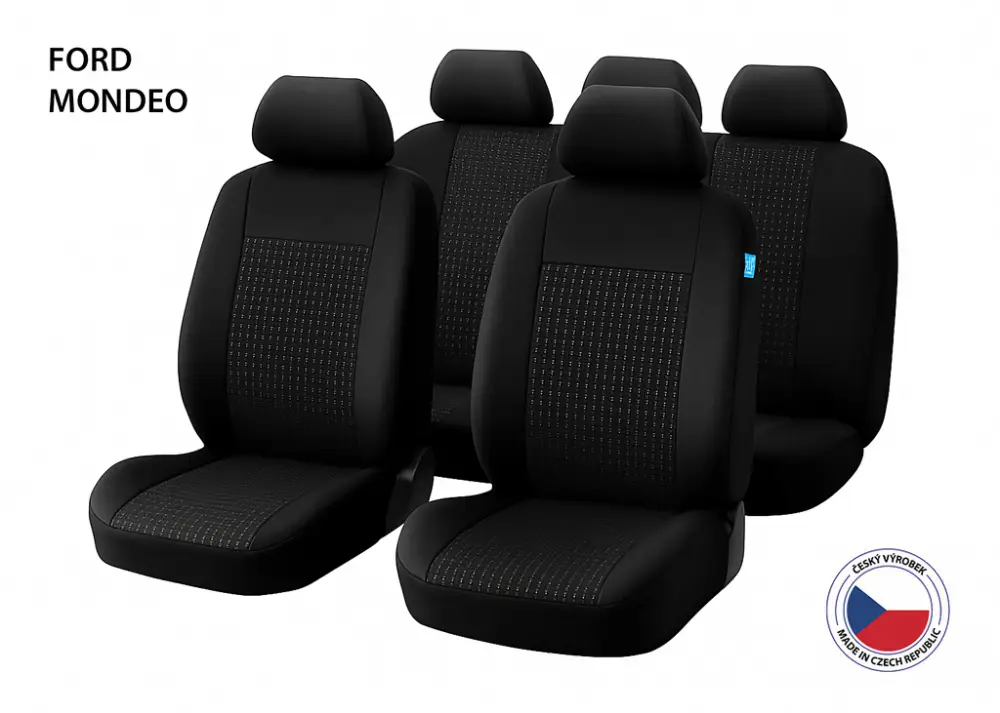 Nová Kolekce Autopotahy Perfetto TX Ford Mondeo černá