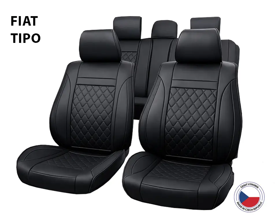Autopotahy Perfetto VL Fiat Tipo černá Akce