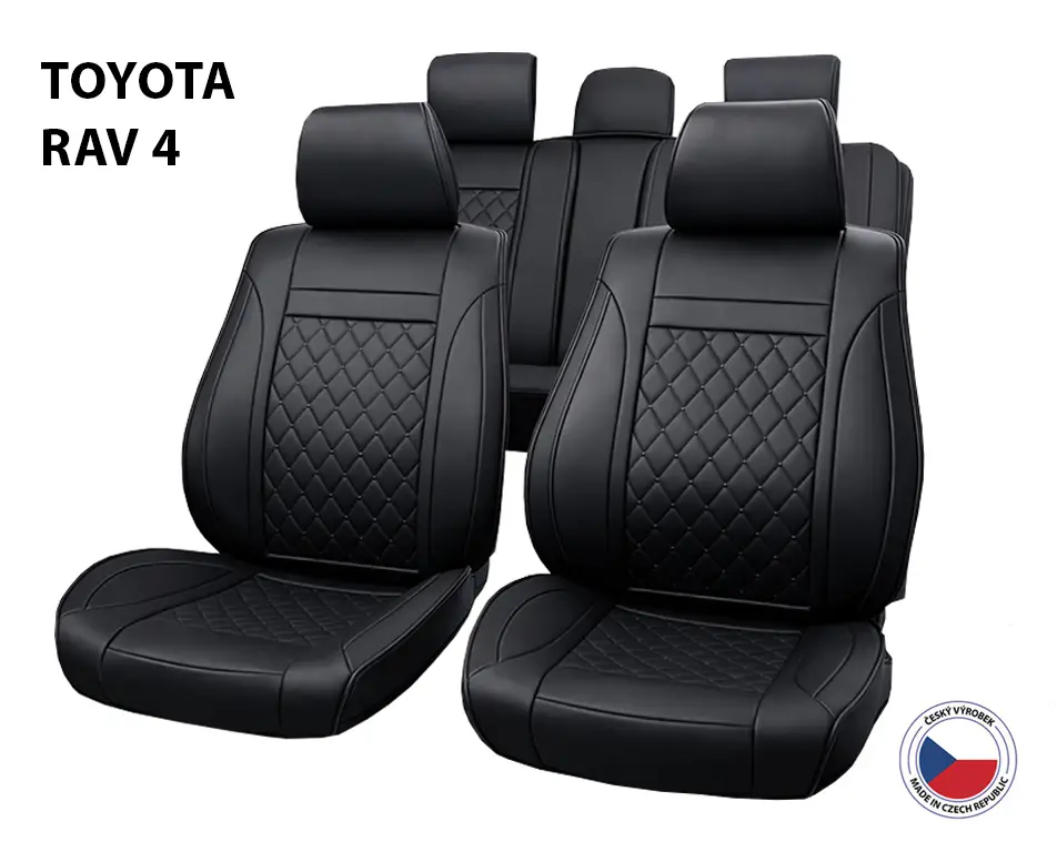 Nakupujte Hned Autopotahy Perfetto VL Toyota RAV4 černá