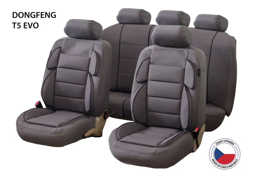 Dokud Zásoby Vydrží Autopotahy Perfetto YL Dongfeng T5 EVO šedá