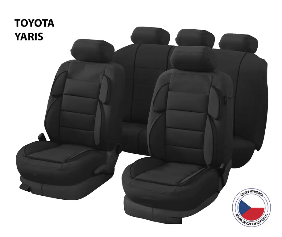 Poslední Šance Autopotahy Perfetto YL Toyota Yaris černá
