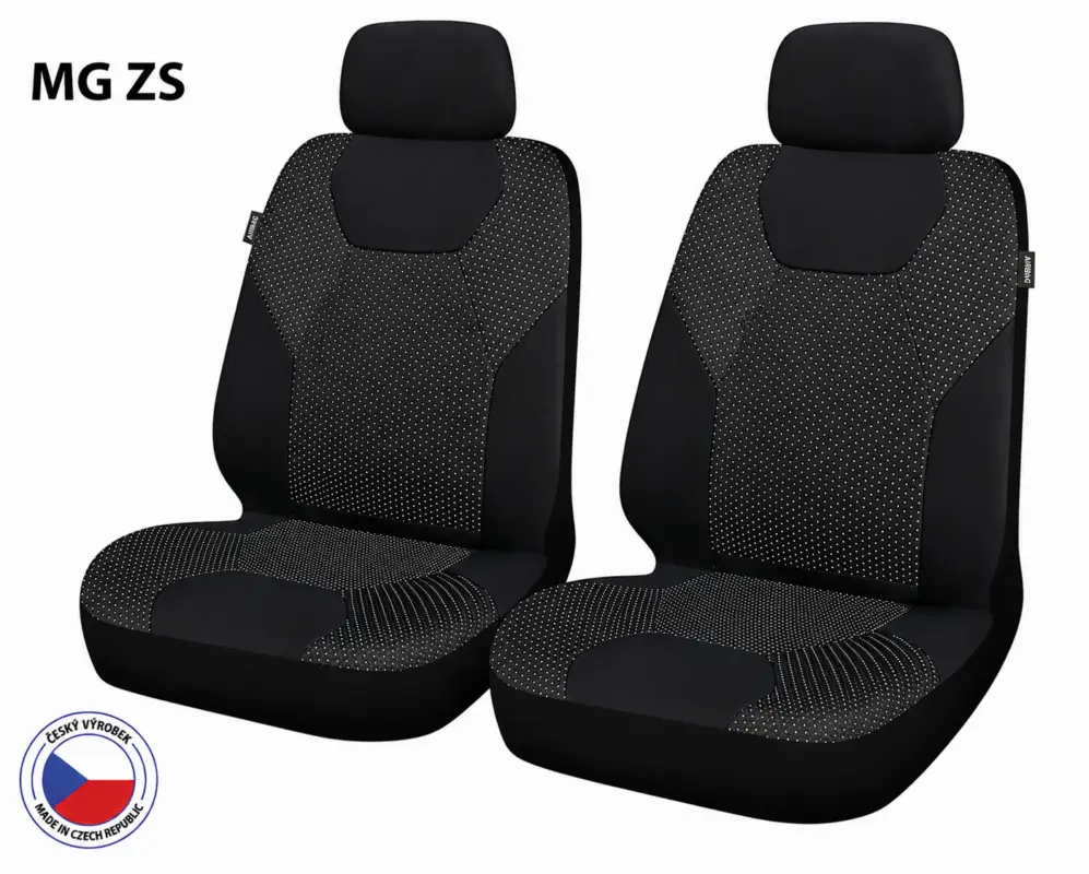 Vysoce Kvalitní Autopotahy Perfetto ZL MG ZS černá/šedá 2M