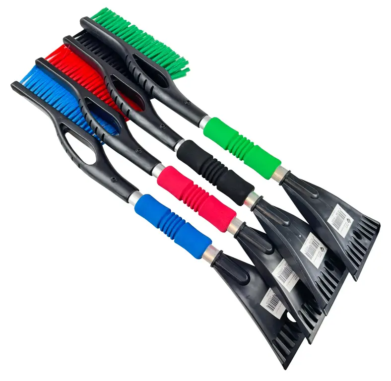 Škrabka na led se smetáčkem 60 cm Mix barev Sleva